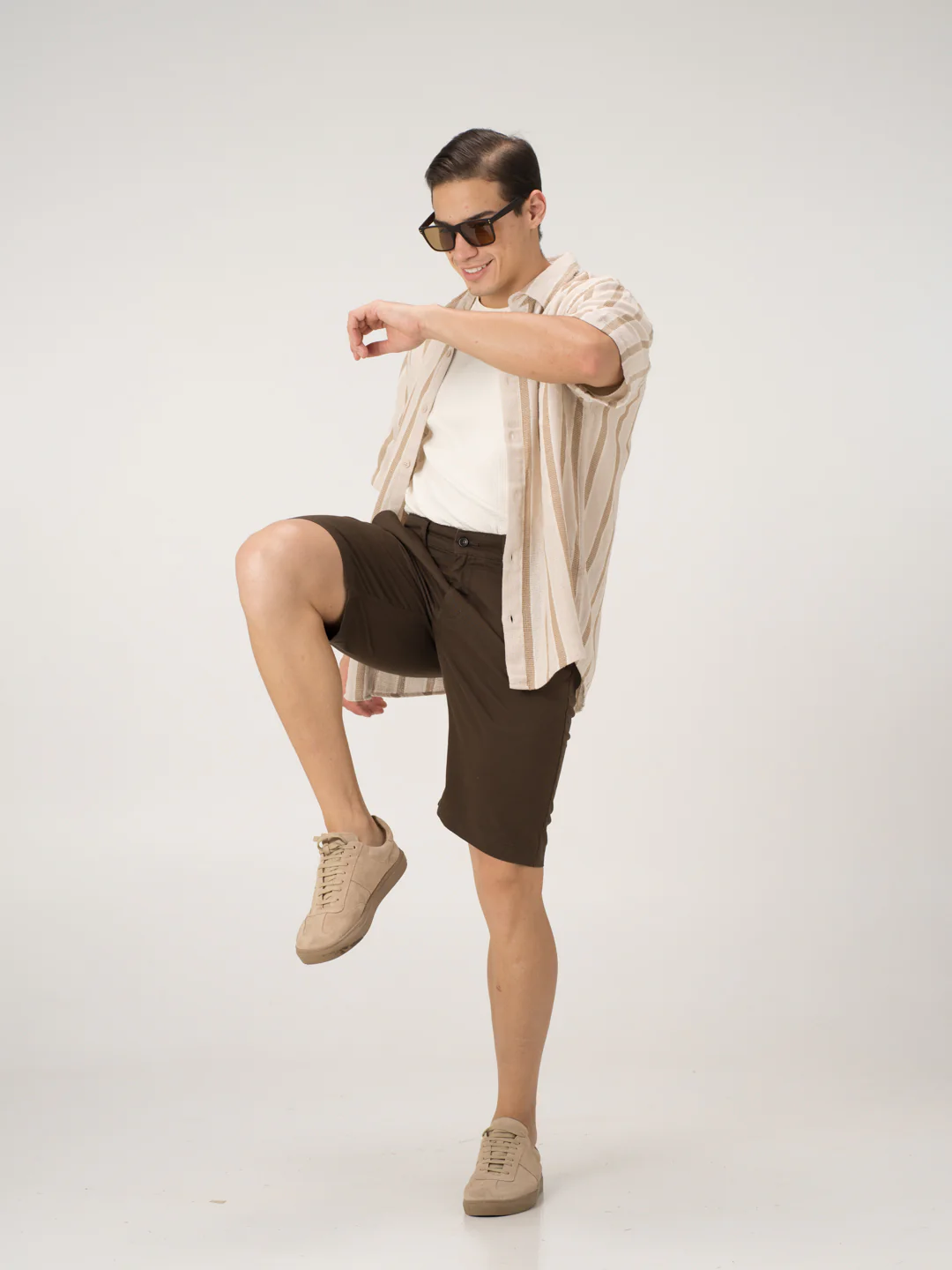 Acron Brown Chino Shorts - Image 9