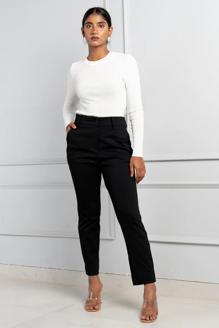 Bangalore Black Power-Stretch Pants - Women - Image 2