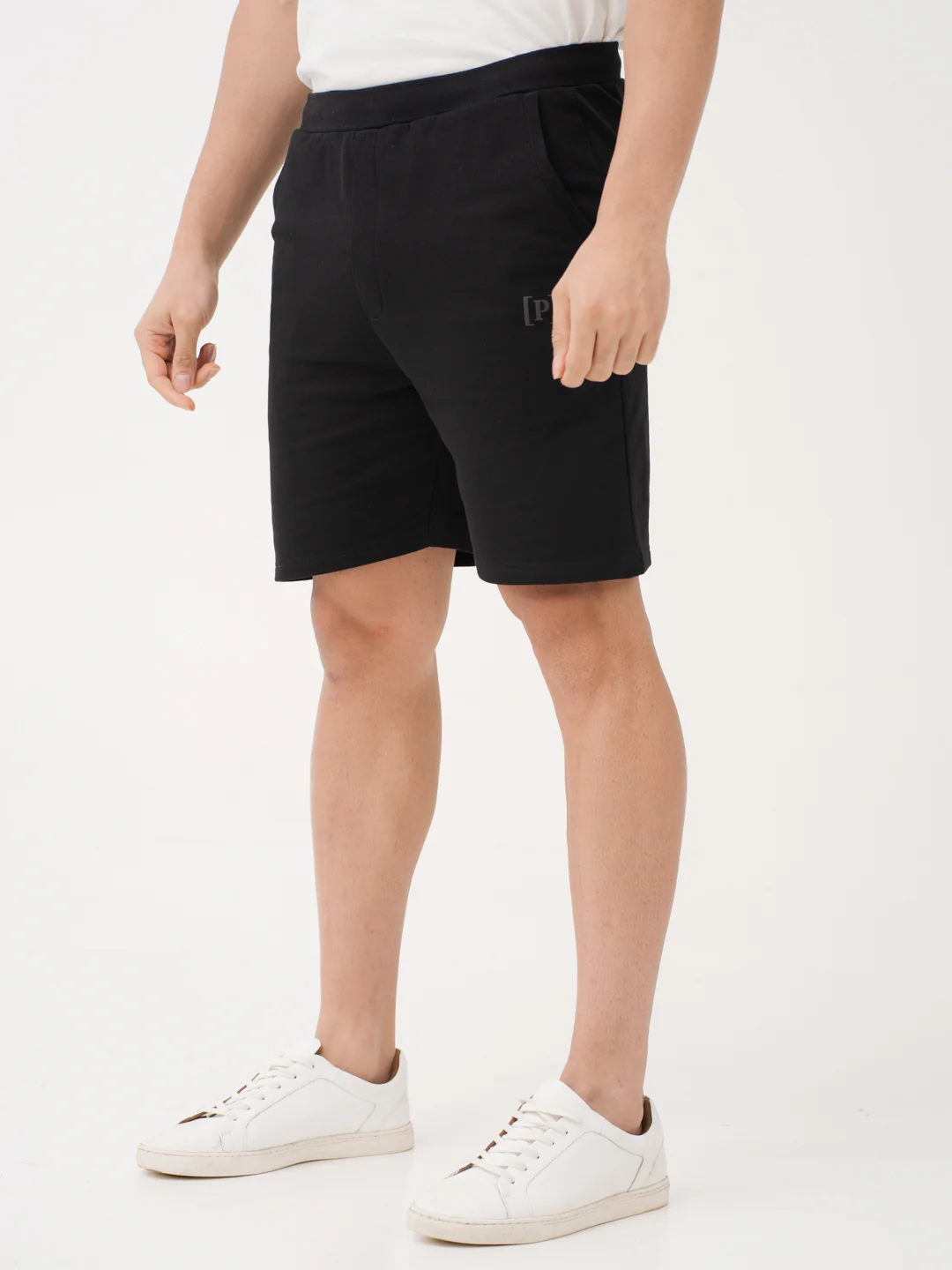 Bonfire Black Relaxed Fit Sweatshorts - Image 8