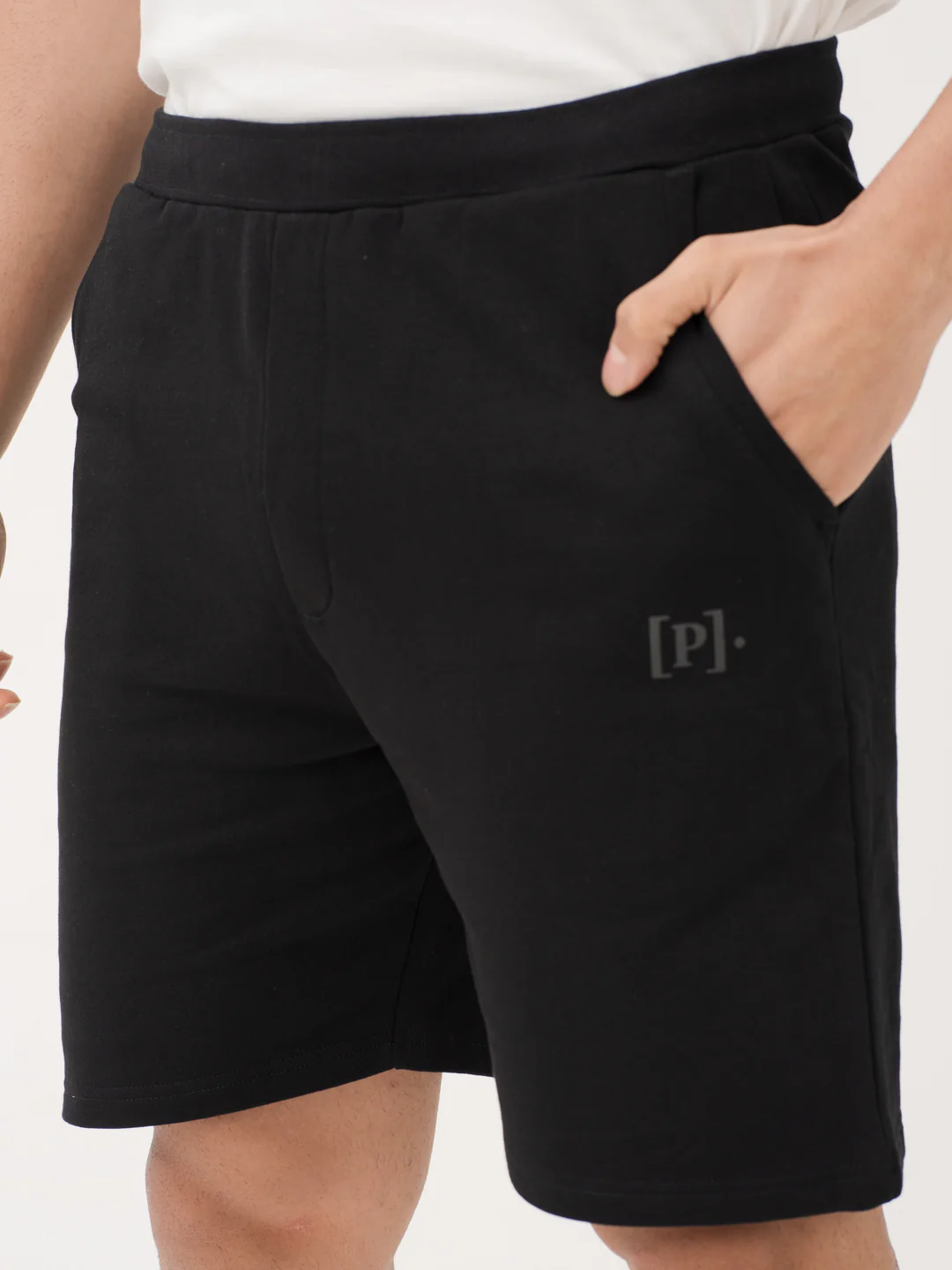 Bonfire Black Relaxed Fit Sweatshorts - Image 9