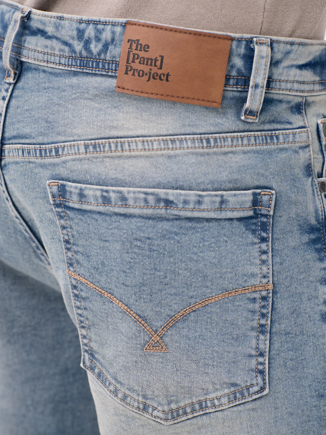 Burnt Vintage Blue Relaxed Fit Jeans - Image 9