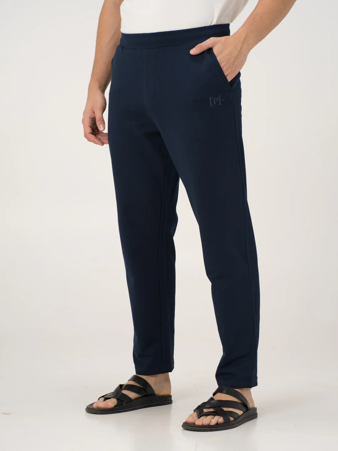 Cosmic Navy Cotton Sweatpants - Image 8