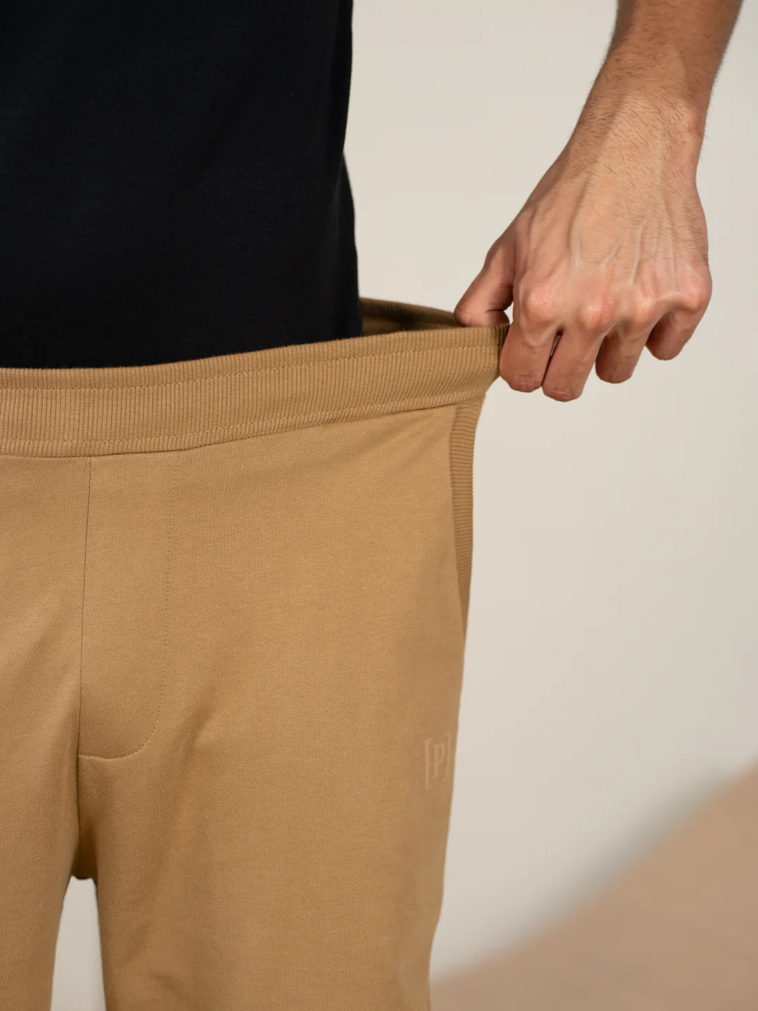 Explorer Khaki Cotton Sweatpants - Image 4