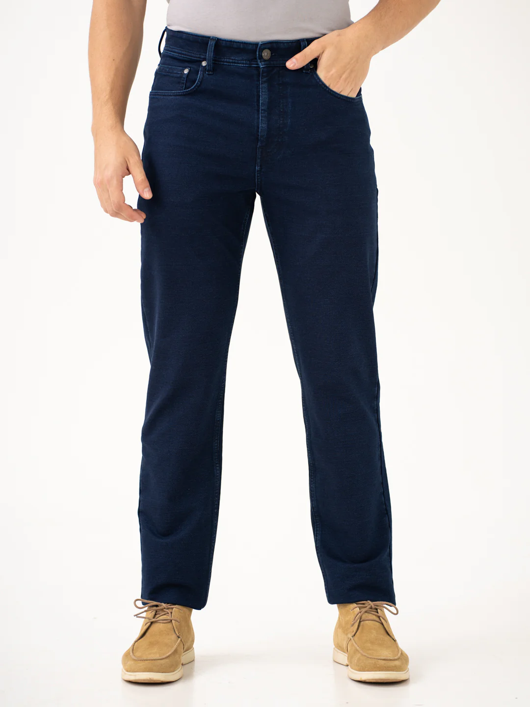 Frontier Blue Pro-Stretch Relaxed Fit Jeans - Image 2