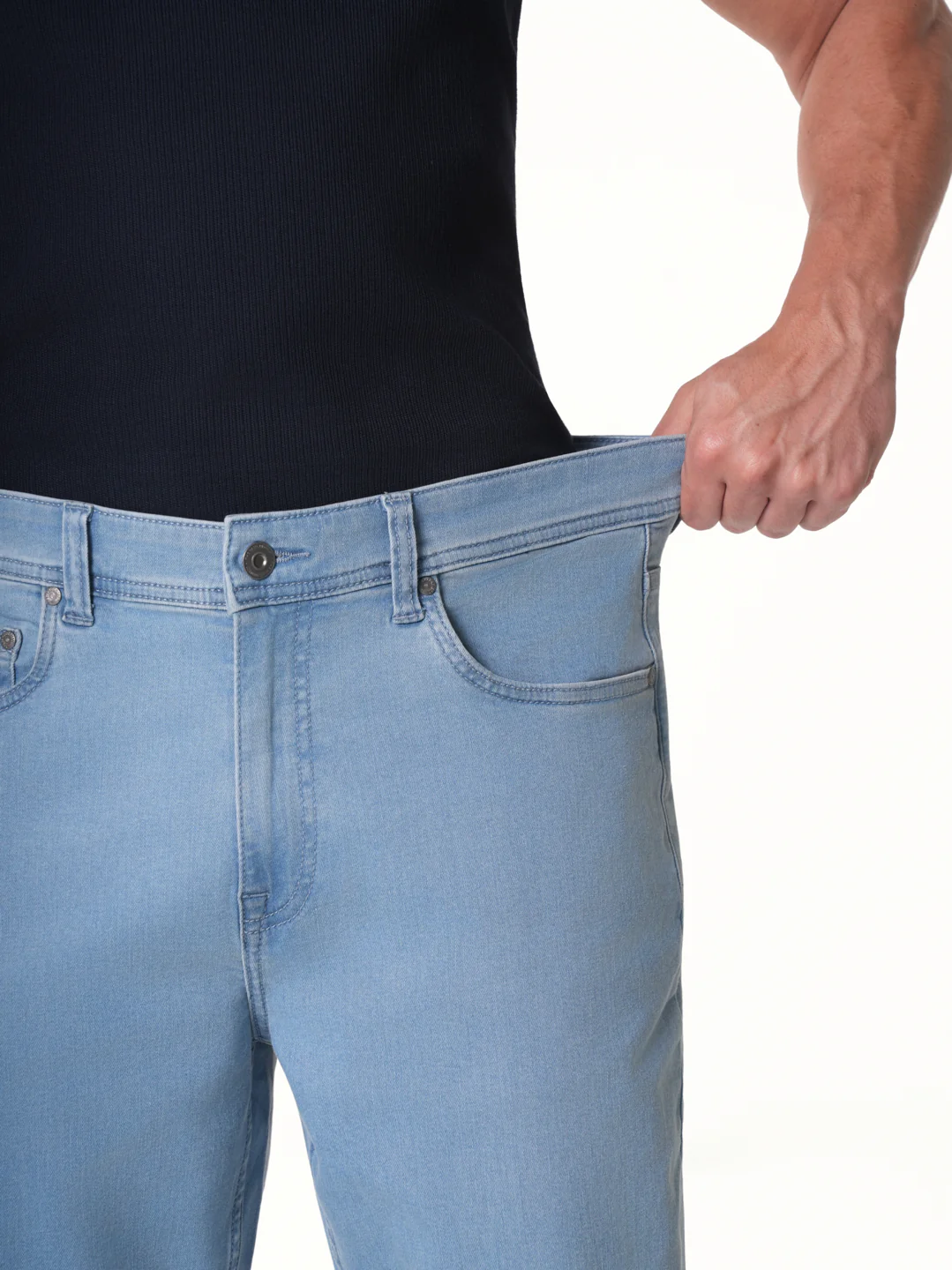 Halo Blue Relaxed Fit Jeans - Image 6
