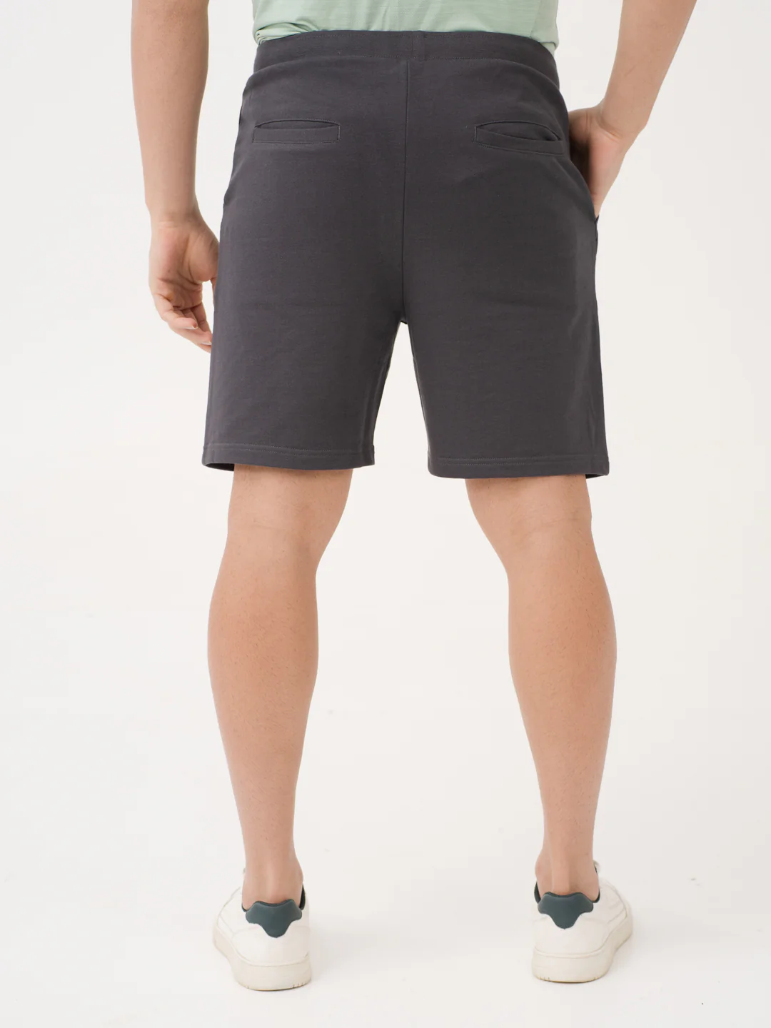 Hurricane Grey Relaxed Fit Sweatshorts - Image 7
