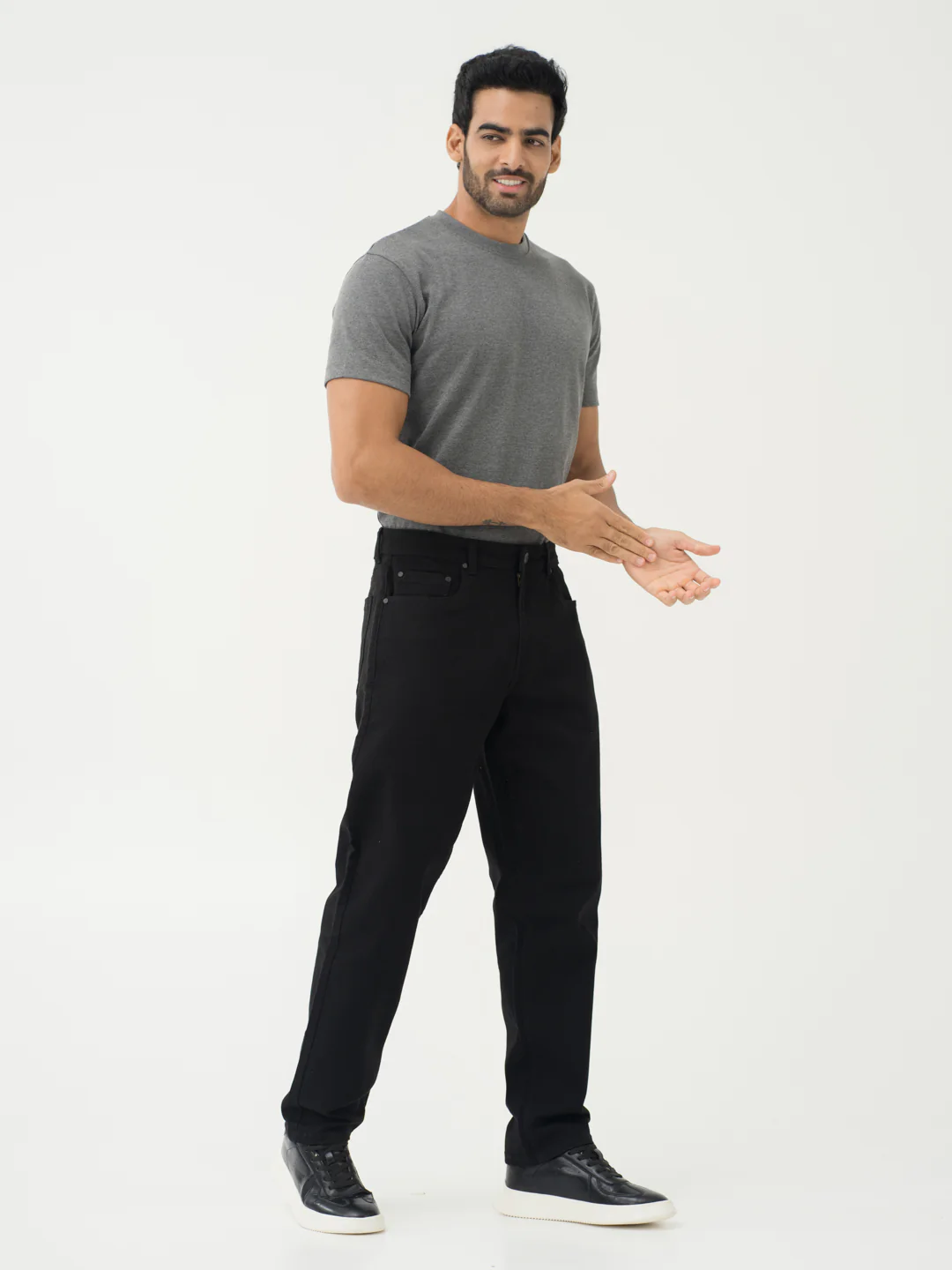 Inklock Black No Fade Jeans - Relaxed Fit - Image 10