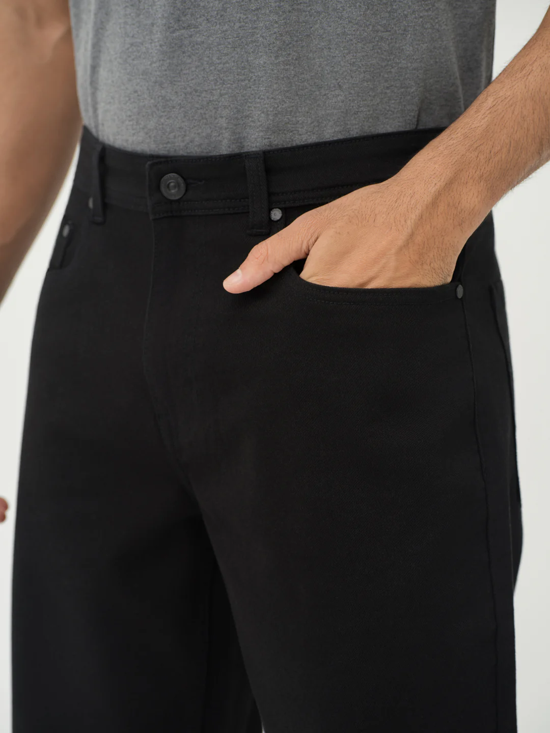 Inklock Black No Fade Jeans - Relaxed Fit - Image 13