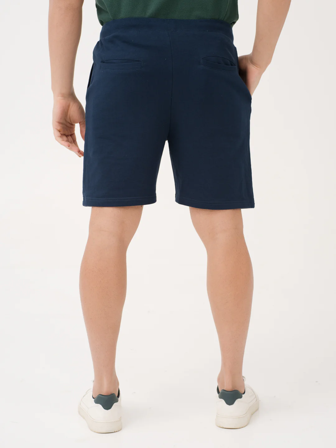 Jetstream Navy Relaxed Fit Sweatshorts - Image 7