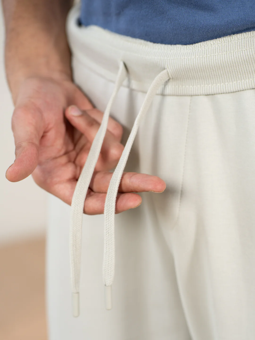 Mistline Grey Cotton Sweatpants - Image 7