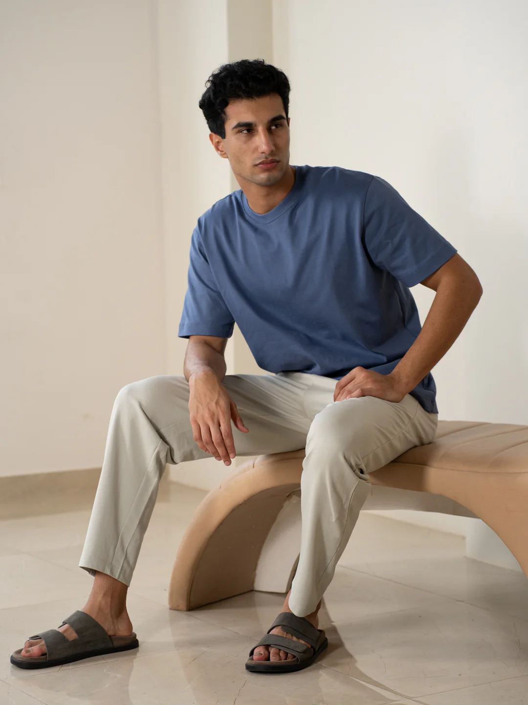Mistline Grey Cotton Sweatpants - Image 9