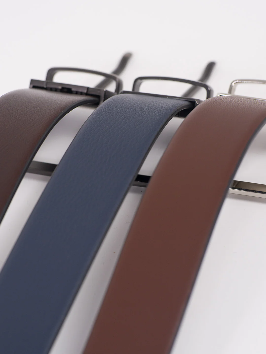 Oakforge Brown Leather Reversible Belt - Image 5