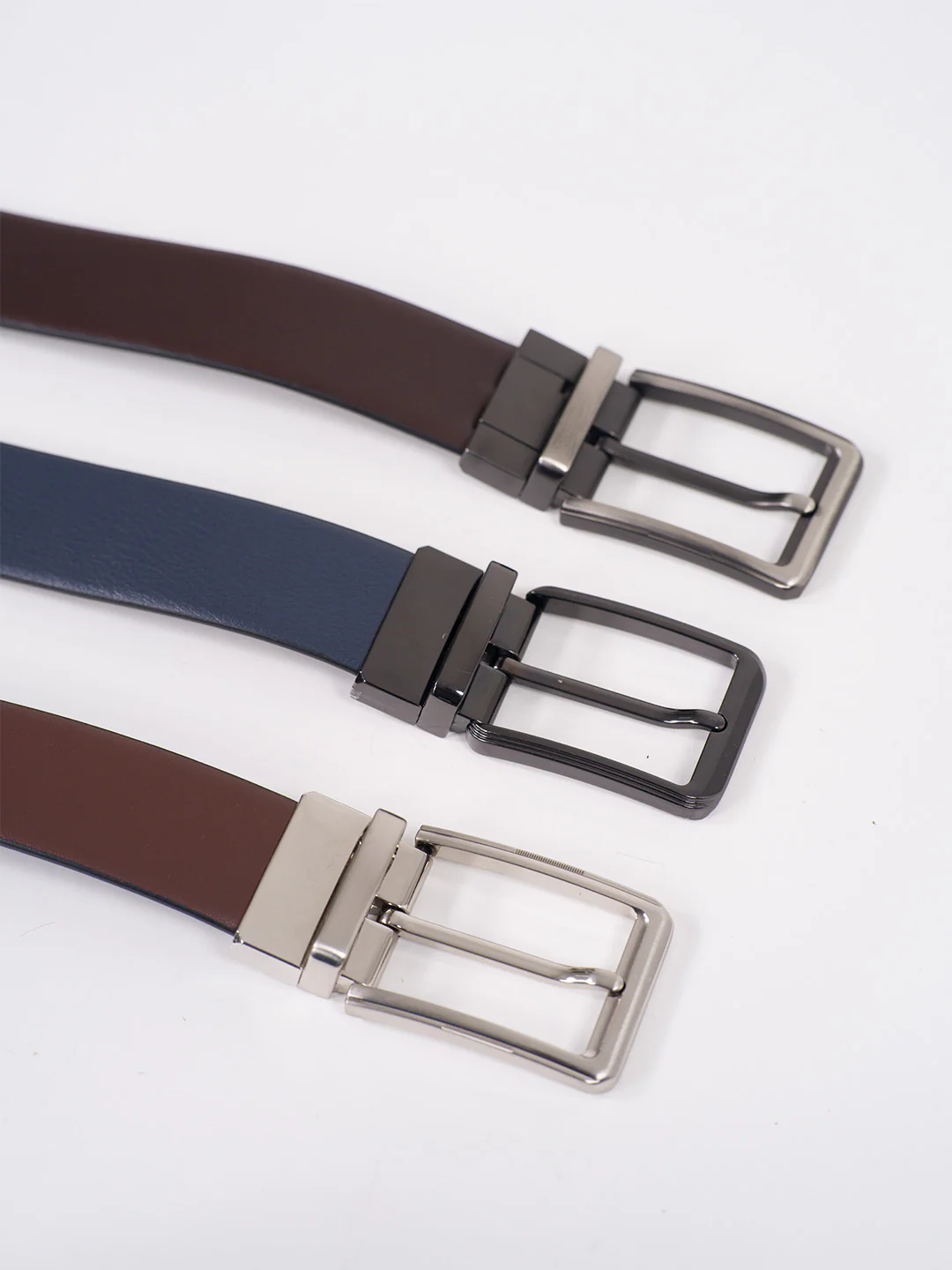 Oakforge Brown Leather Reversible Belt - Image 6