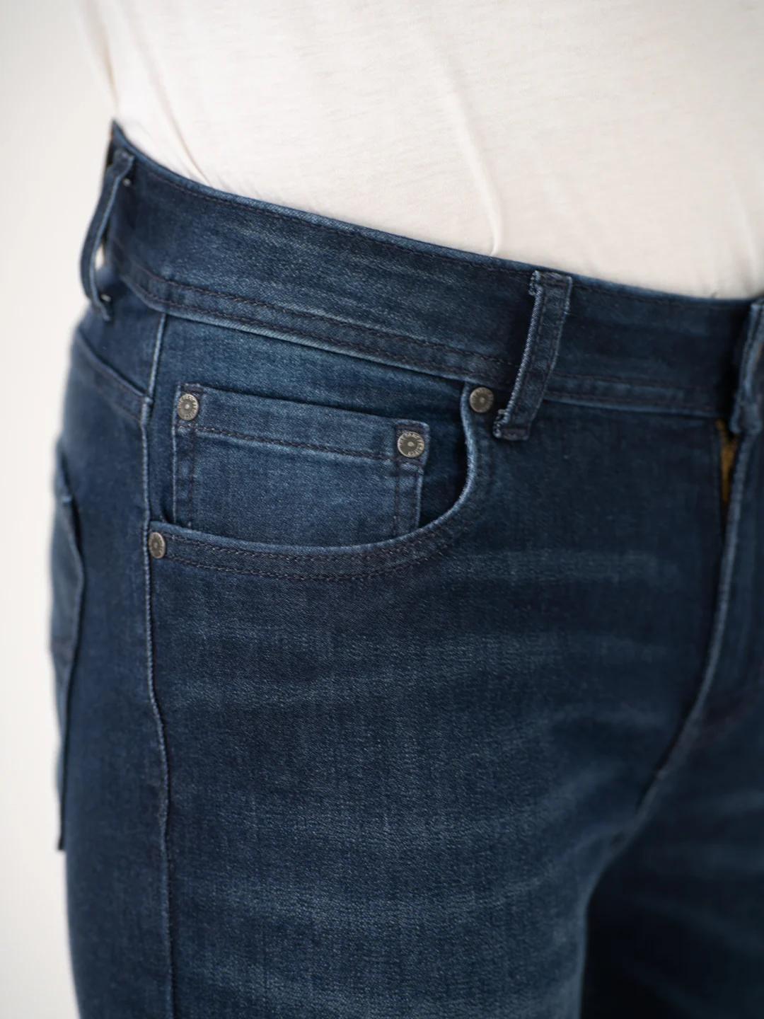 Polar Blue Whiskered Slim Fit Jeans - Image 10