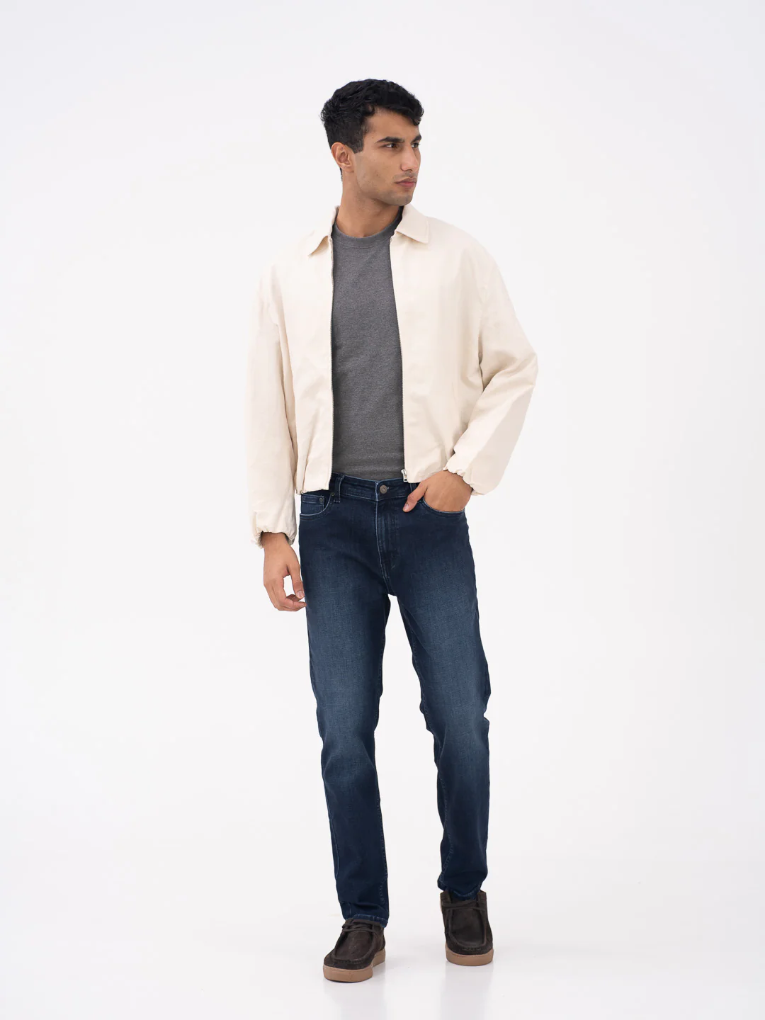 Rebel Blue Vintage Slim Fit Jeans
