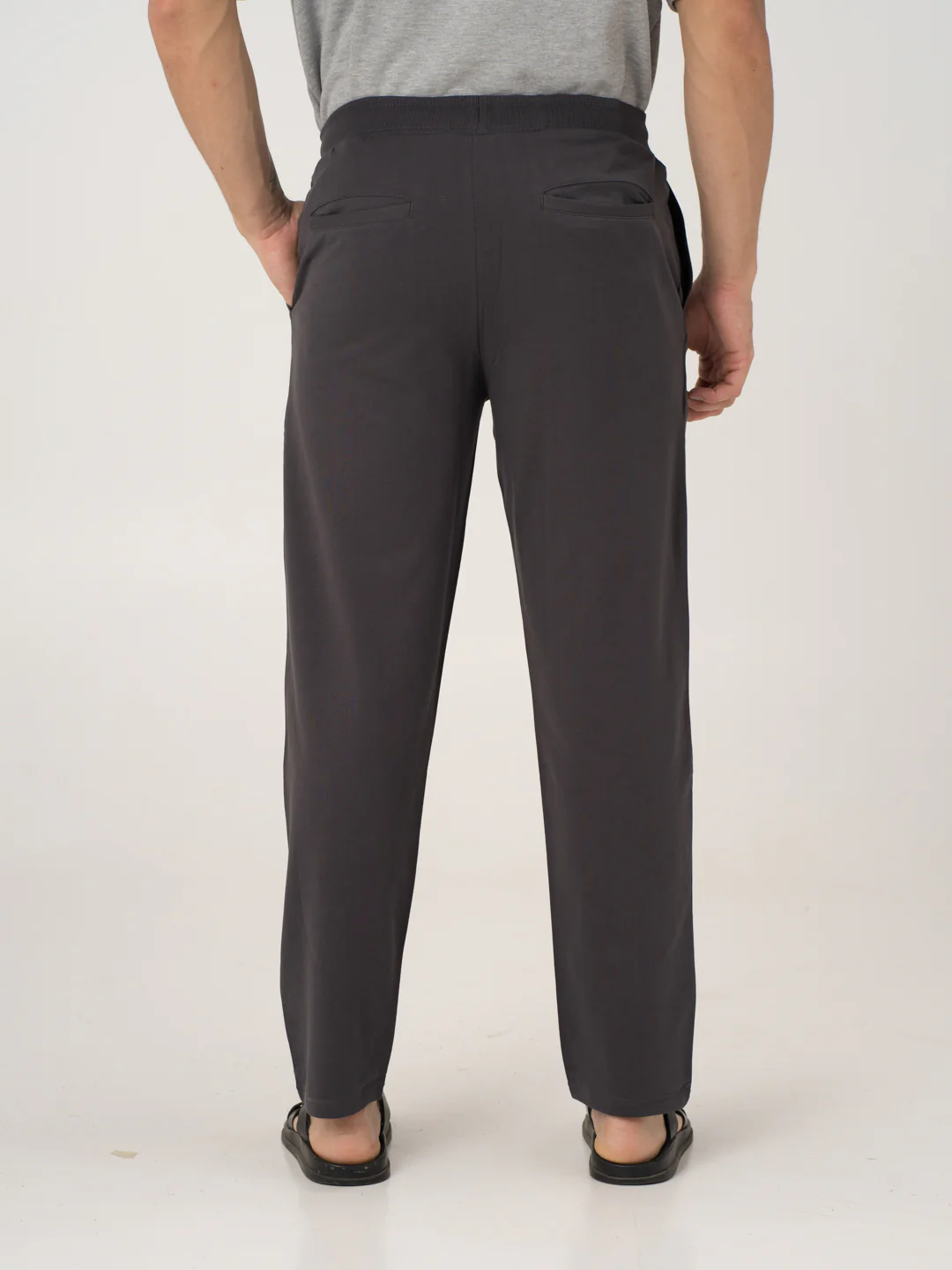Thunderstorm Grey Cotton Sweatpants - Image 6