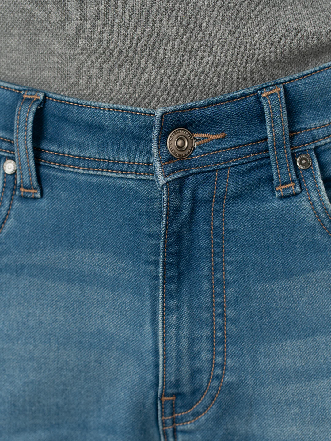 Walking Blue Tinted Whiskered Relaxed Fit Jeans - Image 9